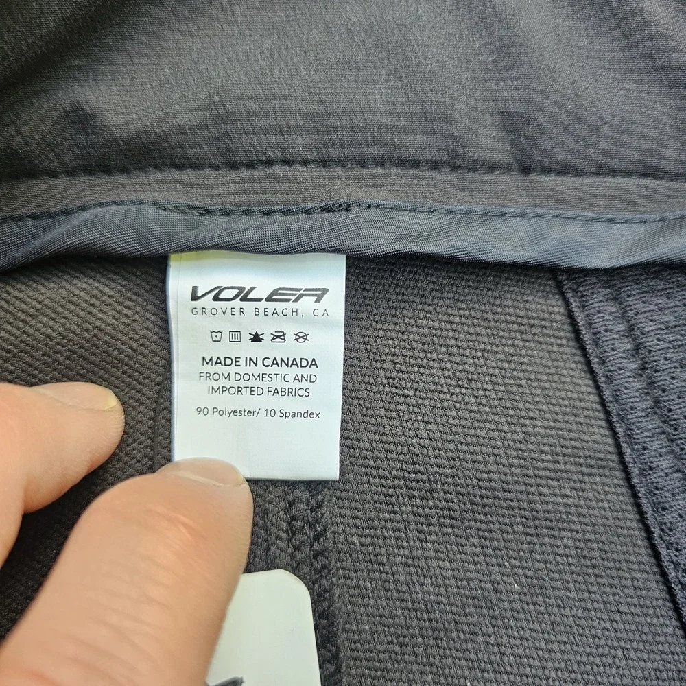 Voler The All Mountain‎ Short Black Yellow Athletic Cycling Shorts Mens Medium